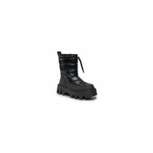 Ghete dama 303236205 - Piele ecologica - 36 EU - Negru imagine