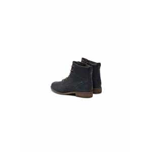 Ghete dama 304272684 - Piele naturala - Albastru imagine