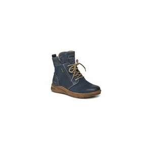 Ghete dama 303146207 - Piele naturala - Albastru imagine