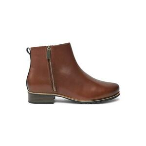 Ghete dama 304272455 - Piele naturala - Maro imagine