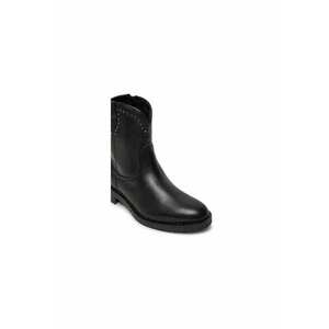 Ghete dama 304294921 - Piele naturala - 36 EU - Negru imagine