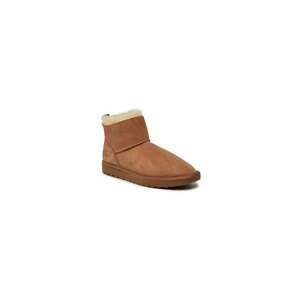 Ghete dama 303143053 - Piele naturala - Maro imagine