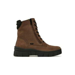 Ghete dama 304317378 - Piele naturala - Maro imagine