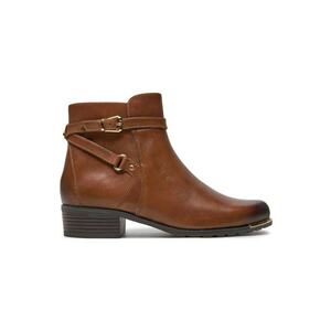 Ghete dama 304316371 - Piele naturala - Maro imagine