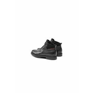 Ghete barbati 304312540 - Piele naturala - 42 EU - Negru imagine