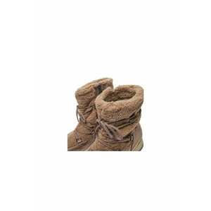Ghete dama 304317323 - Piele ecologica - Maro imagine