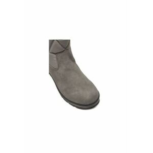 Ghete dama 304312052 - Piele naturala - 37.5 EU - Gri imagine
