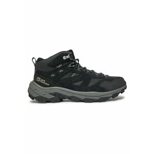 Bocanci trekking barbati 303952747 - Piele ecologica - Gri imagine