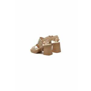 Sandale dama 303787400 - Piele naturala - Bej imagine