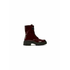 Ghete dama 304338489 - Piele naturala - Rosu imagine