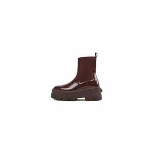 Ghete dama 301191117 - Piele naturala - 36 EU - Rosu imagine