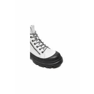 Ghete dama 304499463 - Piele naturala - 41 EU - Alb imagine