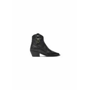 Ghete dama 305061539 - Piele naturala - Negru imagine