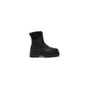 Ghete dama 304162459 - Piele naturala - 41 EU - Negru imagine
