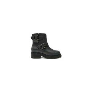 Ghete dama 304162381 - Piele naturala - Argintiu imagine