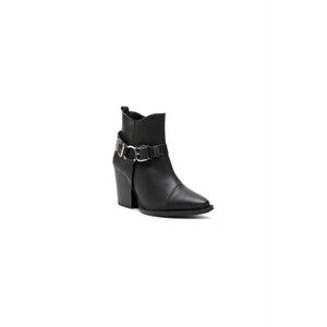 Ghete dama 207393141 - Piele ecologica - Negru imagine