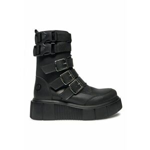 Ghete dama 304437304 - Piele ecologica - Negru imagine