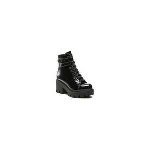Ghete dama 301100591 - Piele ecologica - 39 EU - Negru imagine