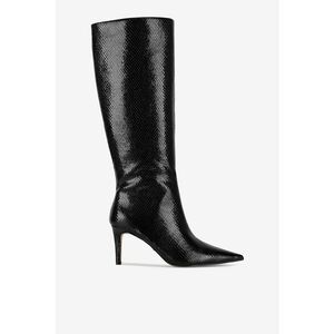 Cizme dama 5903419052095 - Sintetic - Negru imagine