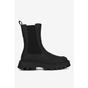 Ghete dama 5903419218910 - Sintetic - Negru imagine