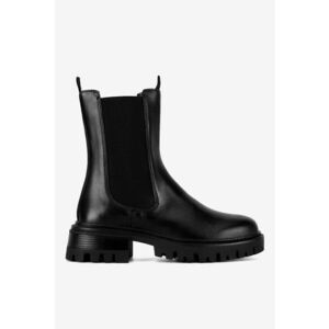 Ghete dama 5903419396779 - Piele naturala - Negru imagine