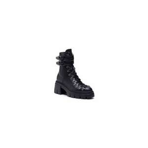 Ghete dama 207393127 - Piele ecologica - Negru imagine