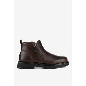 Ghete barbati 5903419547768 - Piele naturala - Maro imagine