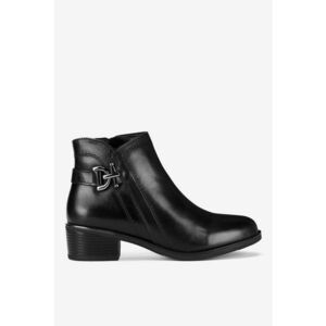 Ghete dama 5903419560583 - Piele naturala - Negru imagine