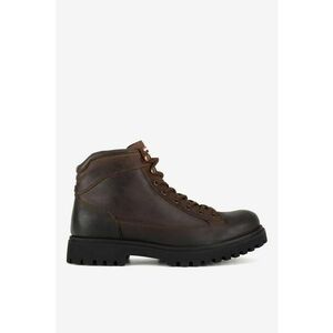Ghete barbati 5903419653629 - Piele nabuc - Maro imagine