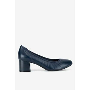 Pantofi dama 5903419919176 - Piele naturala - Albastru imagine