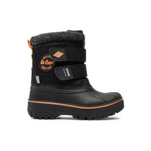 Ghete baieti 304322662 - Piele ecologica - Negru imagine