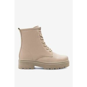 Ghete dama 5904862924939 - Piele naturala - Bej imagine
