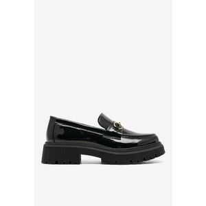 Mocasini dama 5904862943299 - Sintetic - Negru imagine