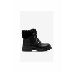 Ghete fete 5904862932798 - Piele naturala - Negru imagine