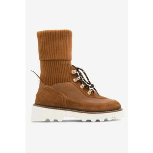Ghete dama 5905588101680 - Piele naturala - Maro imagine