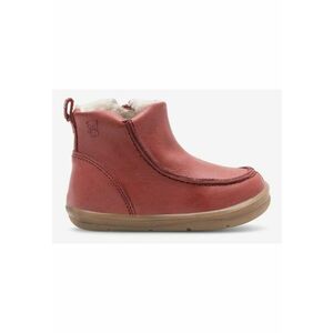 Ghete fete 5905588121909 - Piele naturala - Rosu imagine