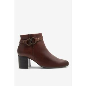 Ghete dama 5905588051251 - Piele naturala - Maro imagine