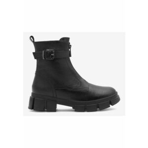 Ghete fete 5905588143123 - Piele naturala - Negru imagine