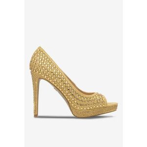 Pantofi dama 5905588151517 - Textil - Auriu imagine