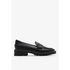 Mocasini dama 5905588153108 - Sintetic - Negru imagine
