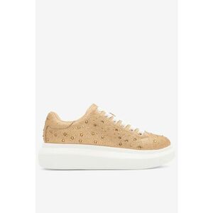 Pantofi dama 5905588152088 - Textil - Auriu imagine