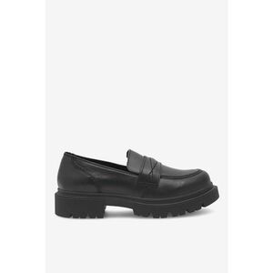 Mocasini dama 5905588318347 - Piele naturala - 37 EU - Negru imagine