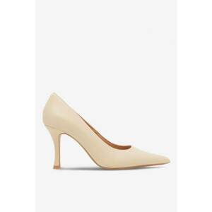 Pantofi dama 5905588299103 - Piele naturala - Bej imagine