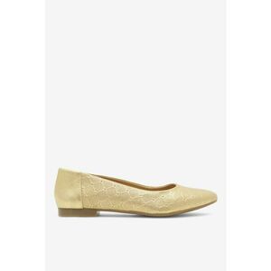 Balerini 5905588370475 - Piele naturala - 36 EU - Auriu imagine