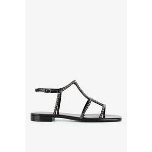 Sandale dama 5905588373902 - Piele naturala - Negru imagine