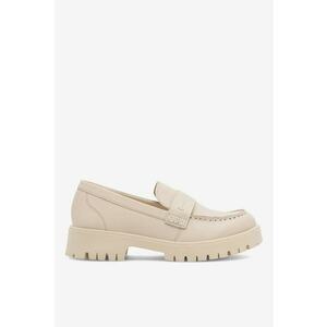 Mocasini dama 5905588381143 - Piele naturala - Bej imagine