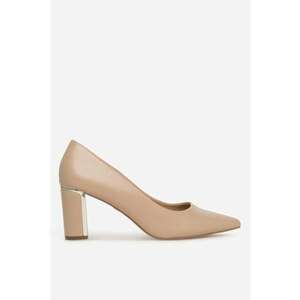 Pantofi dama 5905588472889 - Sintetic - Bej imagine