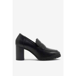 Pantofi dama 5905588477778 - Piele naturala - Negru imagine