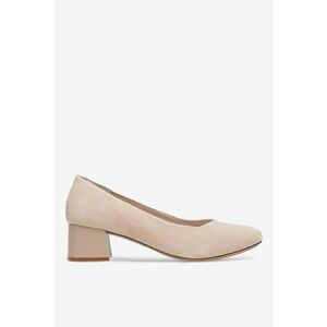 Pantofi dama 5905588561774 - Piele intoarsa - Bej imagine