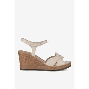 Sandale dama 5905588563228 - Piele naturala - Bej imagine